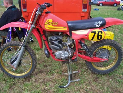 Classic Motocross Bike
