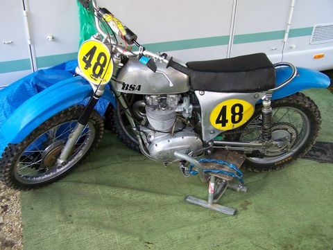 Classic Motocross Bike