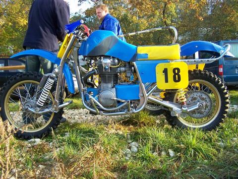 Classic Motocross Bike