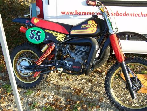 Classic Motocross Bike