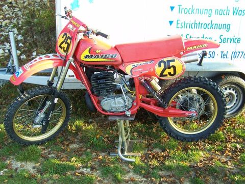 Classic Motocross Bike