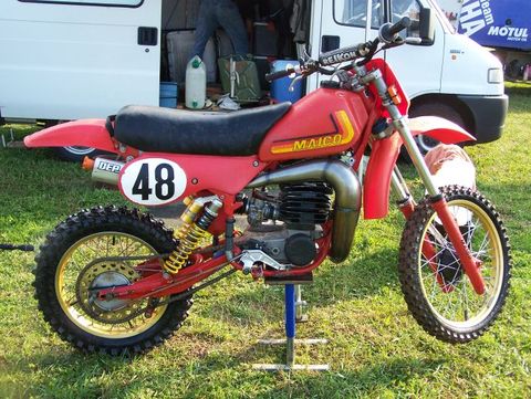 Classic Motocross Bike
