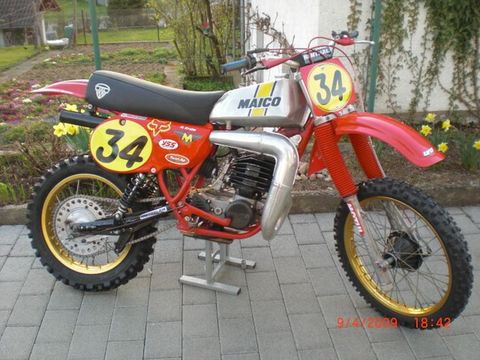 Classic Motocross Bike