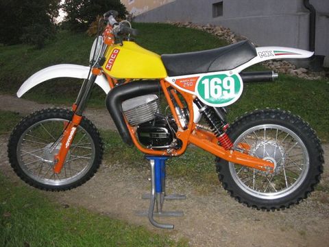 Classic Motocross Bike