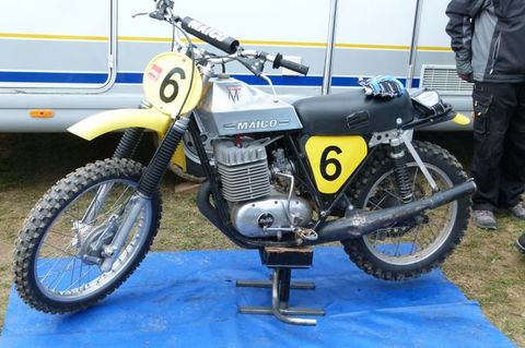 Classic Motocross Bike