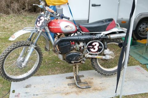 Classic Motocross Bike