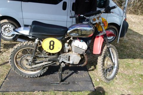 Classic Motocross Bike