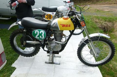 Classic Motocross Bike