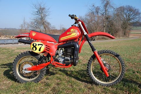 Classic Motocross Bike